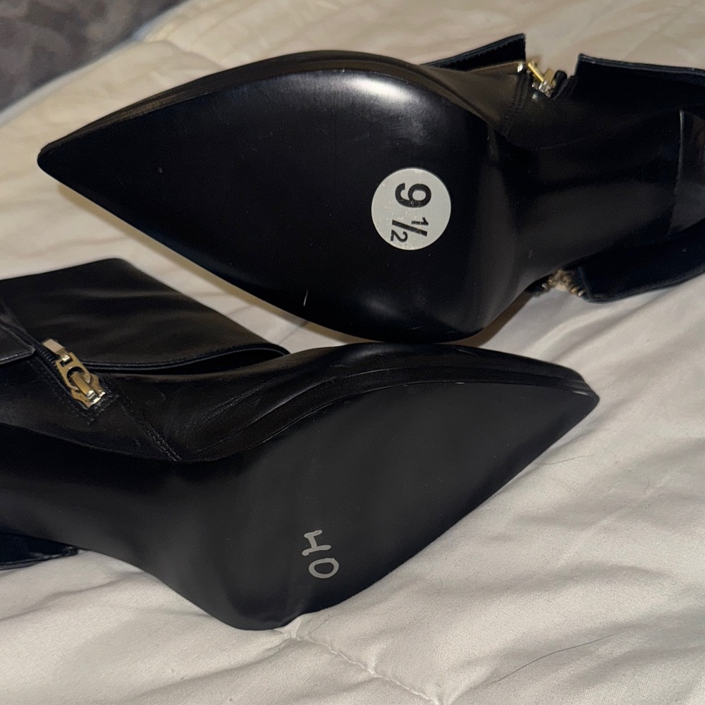 Steve Madden Black Stiletto Boots NWOT - Picture 3 of 5